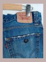 levis azul 506 w36 l34 talla 46 pantalones vaqueros distressed
