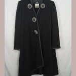 abrigo vintage en perfecto estado, gris tcd talla 40 lana