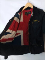 Chaqueta Barbour International negra talla 38