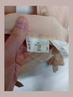 camisa beige seda pret a porter talla 42