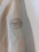 Barbour parca beige con capucha talla 38