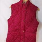 Chaleco acolchado fucsia Barbour talla 40
