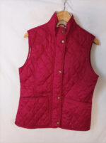 Chaleco acolchado fucsia Barbour talla 40