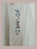 camisa tirolesa o austriaca aumuhle talla 43 de cuello o XL vintage y2k original fiesta vestir