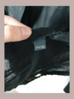 camisa o chaqueta sobre camisa negra just cavalli talla xs vintage y2k