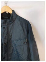 Barbour international azul con forro negro acolchada talla XXL Modelo ariel polarquilt