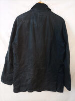 Chaqueta de cera Barbour ashby wax negra talla L