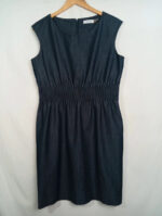 vestido azul marino Calvin Klein talla 12 o L
