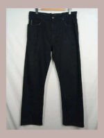 pantalón Armani azul rayas talla w38 o talla 48