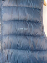 Chaleco acolchado Barbour azul oscuro talla M