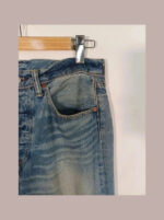 Levis 501 azul con desteñodos estéticos W31 L34 talla 42