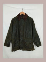 barbour de cera verde bedale c36/91cm talla 36