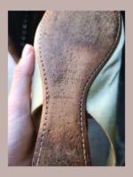Miu miu bailarinas abiertas tipo sandalias talla 38 amarillas
