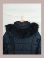 abrigo largo Barbour acolchado azul marino talla 42
