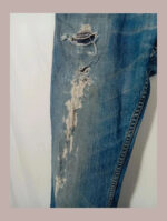 levis azul 506 w36 l34 talla 46 pantalones vaqueros distressed