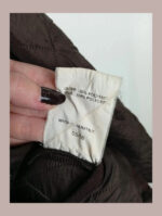 barbour marrón acolchada talla 40