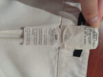 pantalón penny black blanco talla 40 capri vintage y2k 00s tobillero