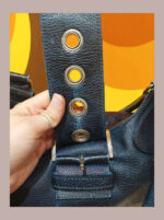 Bolso de piel Prada, azul.