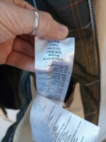 Barbour parca beige con capucha talla 38