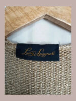 jersey dorado luisa spagnoli talla m/s lurex