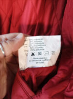 Barbour chaqueta roja talla 46 Metallic amelia