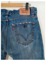 levis azul 506 w36 l34 talla 46 pantalones vaqueros distressed