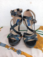 zapato negro tacón Jimmy choo by h&m talla 38