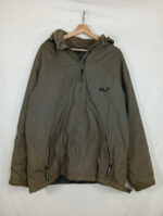 abrigo Jack wolfskin marrón gruesa talla L