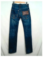 dsquared azul pantalones vaqueros Slim pitillo talla 36
