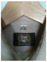 camisa tirol grachten cuello marrón talla m