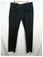 Pantalones vaqueros trussardi negro talla w44 o talla 54