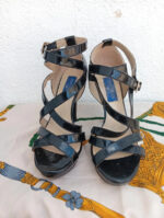 zapato negro tacón Jimmy choo by h&m talla 38