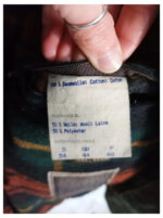 Chaqueta de cera McNeal verde talla 48 o XXL tipo bedale encerada,