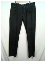 Pantalones vaqueros trussardi negro talla w44 o talla 54