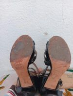 zapato negro tacón Jimmy choo by h&m talla 38