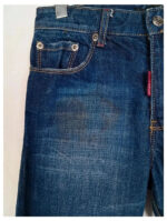 dsquared azul pantalones vaqueros Slim pitillo talla 36