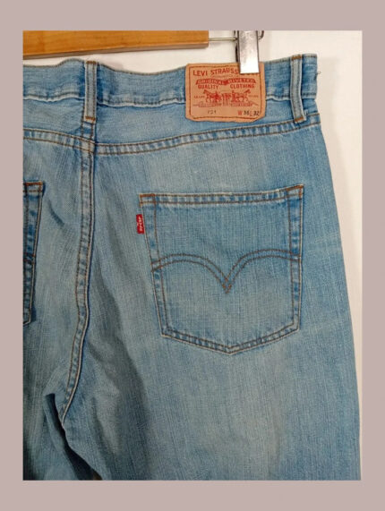 pantalón vaquero levis azul 751 w36 l32 talla 46