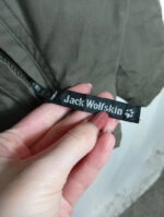 abrigo Jack wolfskin marrón gruesa talla L