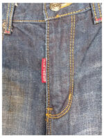 dsquared azul pantalones vaqueros Slim pitillo talla 36