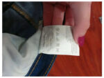 dsquared azul pantalones vaqueros Slim pitillo talla 36