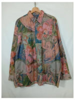 camisa guy laroche estampada talla 5 o xL o xxL