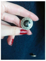 abrigo azul Versace talla 50 italiana o L internacional