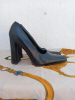 tacón fendissime negro talla 35 tacón 9cm