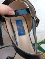 zapato negro tacón Jimmy choo by h&m talla 38