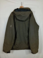 abrigo Jack wolfskin marrón gruesa talla L