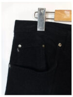 Pantalón Trussardi pana negro talla 46