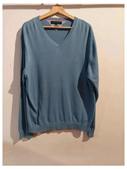 Jersey Tommy Hilfiger azul talla XXL