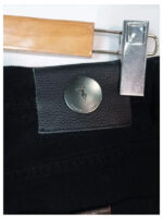 Pantalón Trussardi pana negro talla 46