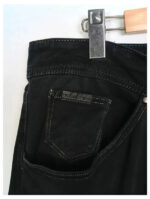 Pantalones vaqueros trussardi negro talla w44 o talla 54