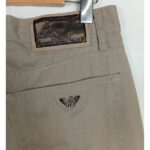 Armani beige pantalones vaqueros vintage talla 42 mom jeans tiro alto